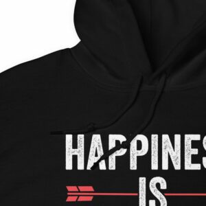 Happiness Is Love Unisex Hoodie - unisex heavy blend hoodie black product details dca cbbe - Shujaa Designs