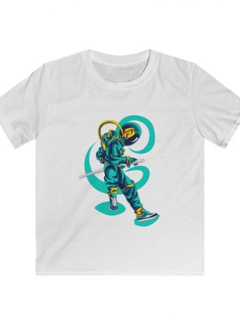Astronaut Samurai Kids Softstyle Tee -  - Shujaa Designs