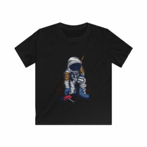 Astronaut Gamer Kids Softstyle Tee -  - Shujaa Designs