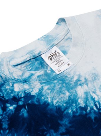 Unisex Oversized Tie-Dye T-Shirt - oversized tie dye t shirt navy white product details aeb d c - Shujaa Designs