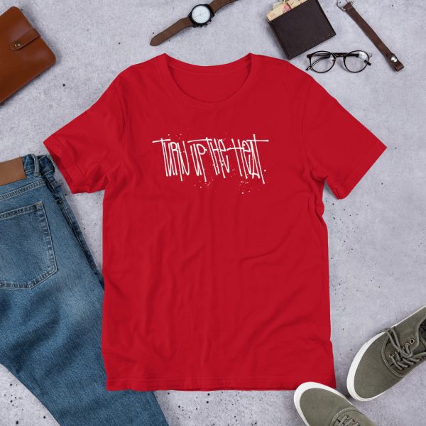 Turn Up The Heat Unisex t-shirt - unisex staple t shirt red front c f a c - Shujaa Designs