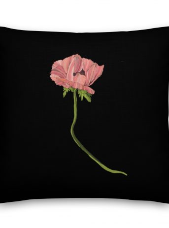 Poppy Blossom Premium Pillow - all over print premium pillow x front a dc e - Shujaa Designs