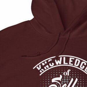 Knowledge Of Self Is A Form Of Wealth Unisex Hoodie - unisex heavy blend hoodie maroon product details e e f a - Shujaa Designs