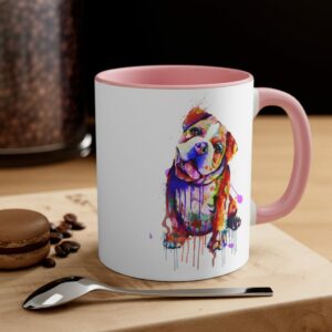 Bull Dog Accent Coffee Mug, 11oz -  - Shujaa Designs