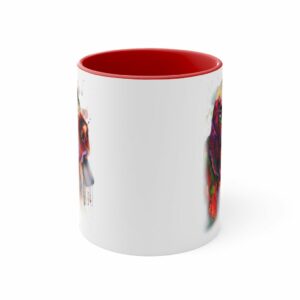 Bassett Hound Accent Coffee Mug, 11oz -  - Shujaa Designs