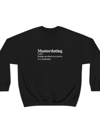 Masturdating Unisex Heavy Blend™ Crewneck Sweatshirt - - Shujaa Designs