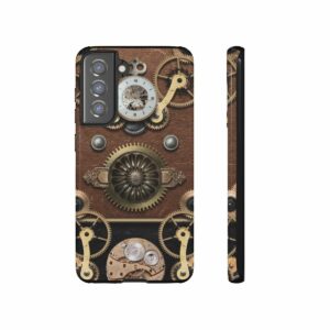 Steampunk Clock Tough Phone Case -  - Shujaa Designs